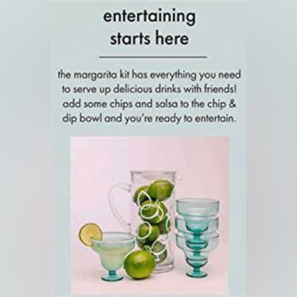 New! Kate Spade Margarita Kit - Picture 5 of 5